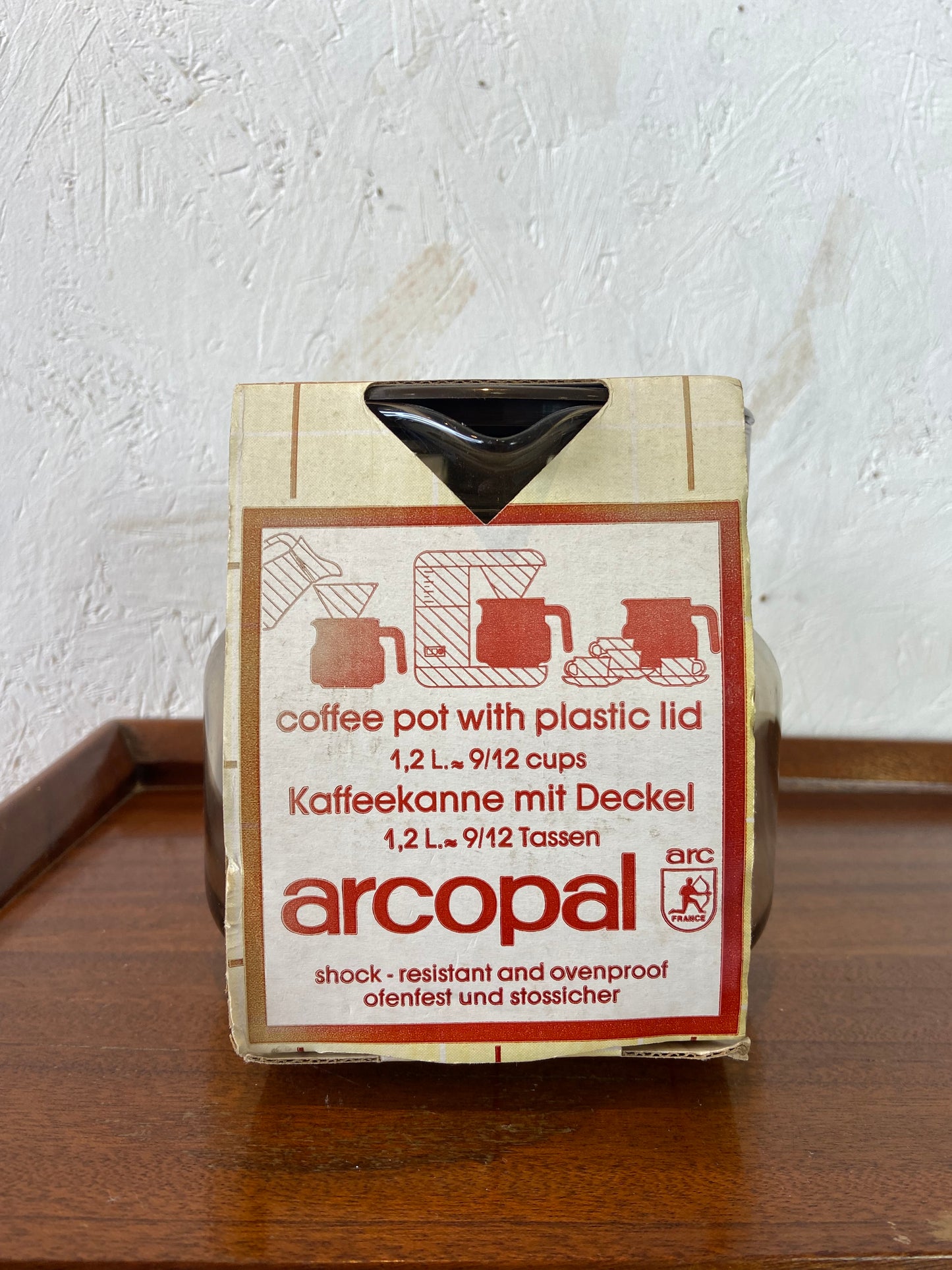 Arcopal Glass Coffee Pot