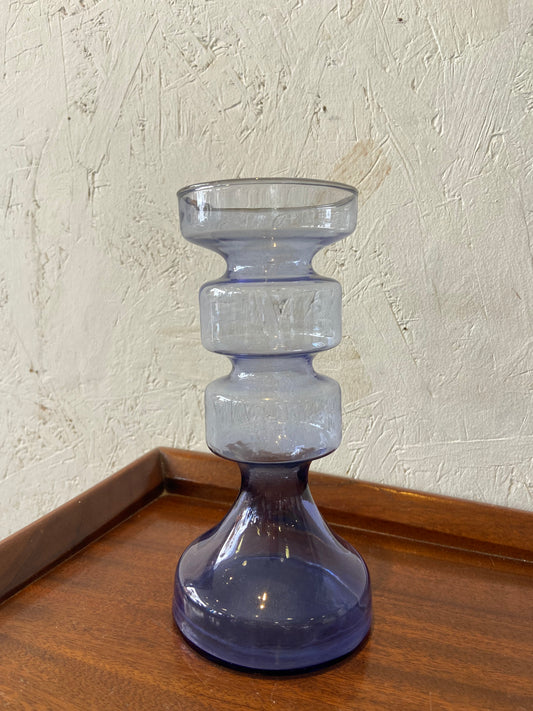 Swedish Purple Art Glass Vase