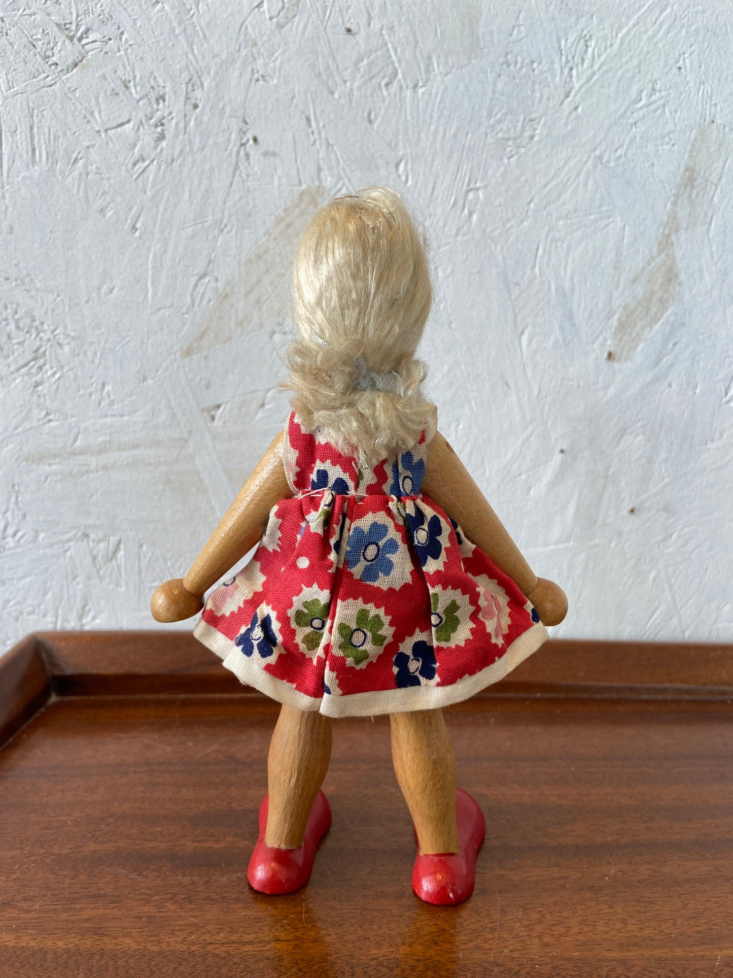 Polish Wooden Jointed Peg Doll