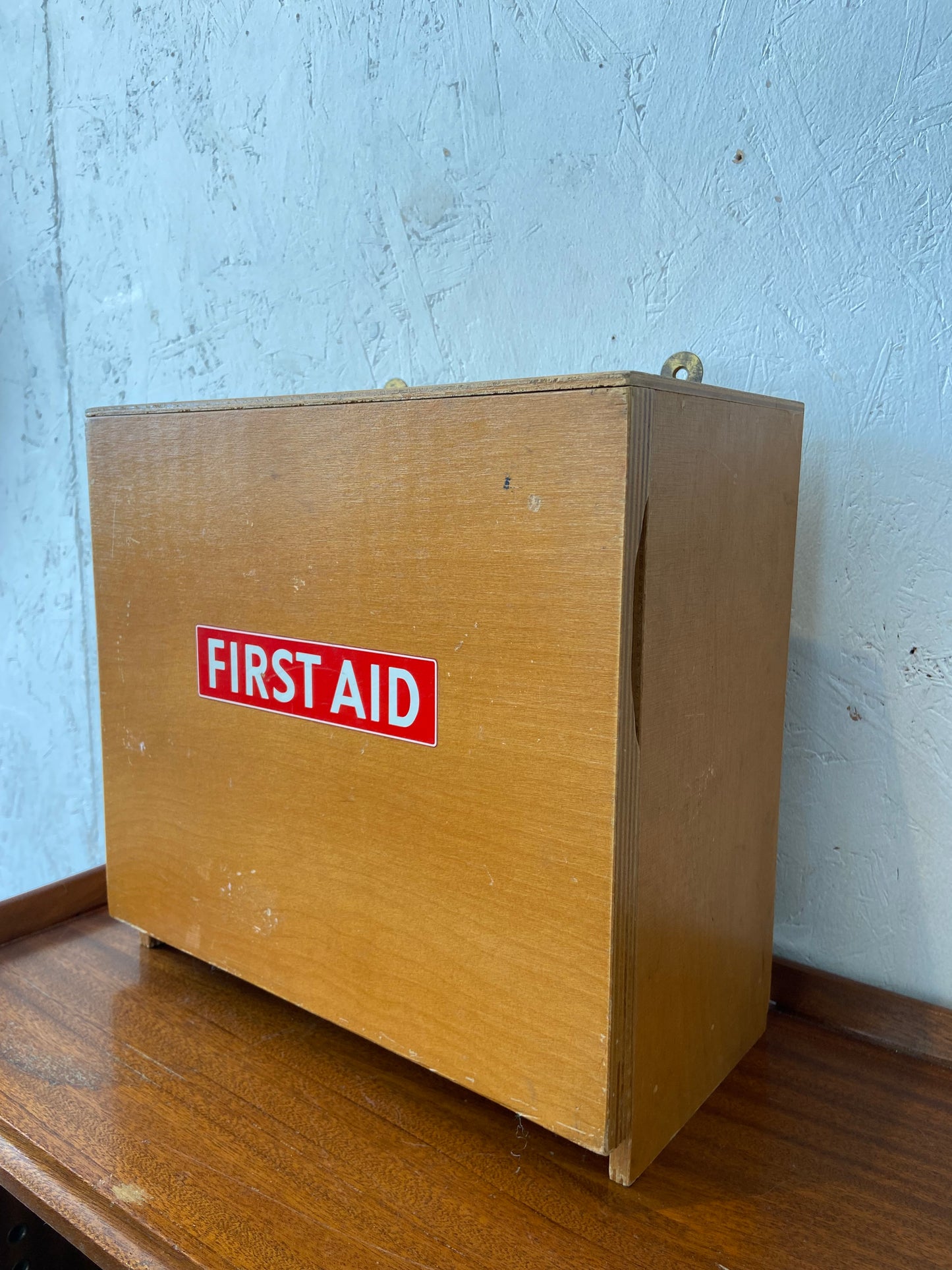 Wooden First Aid Box