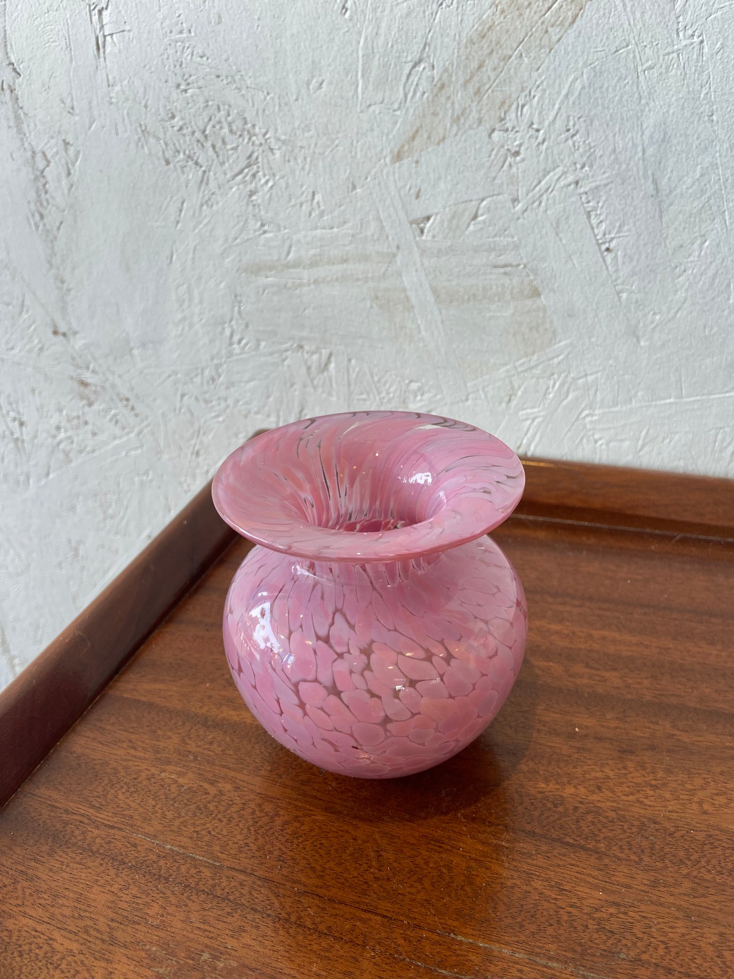 Pink Mdina Vase