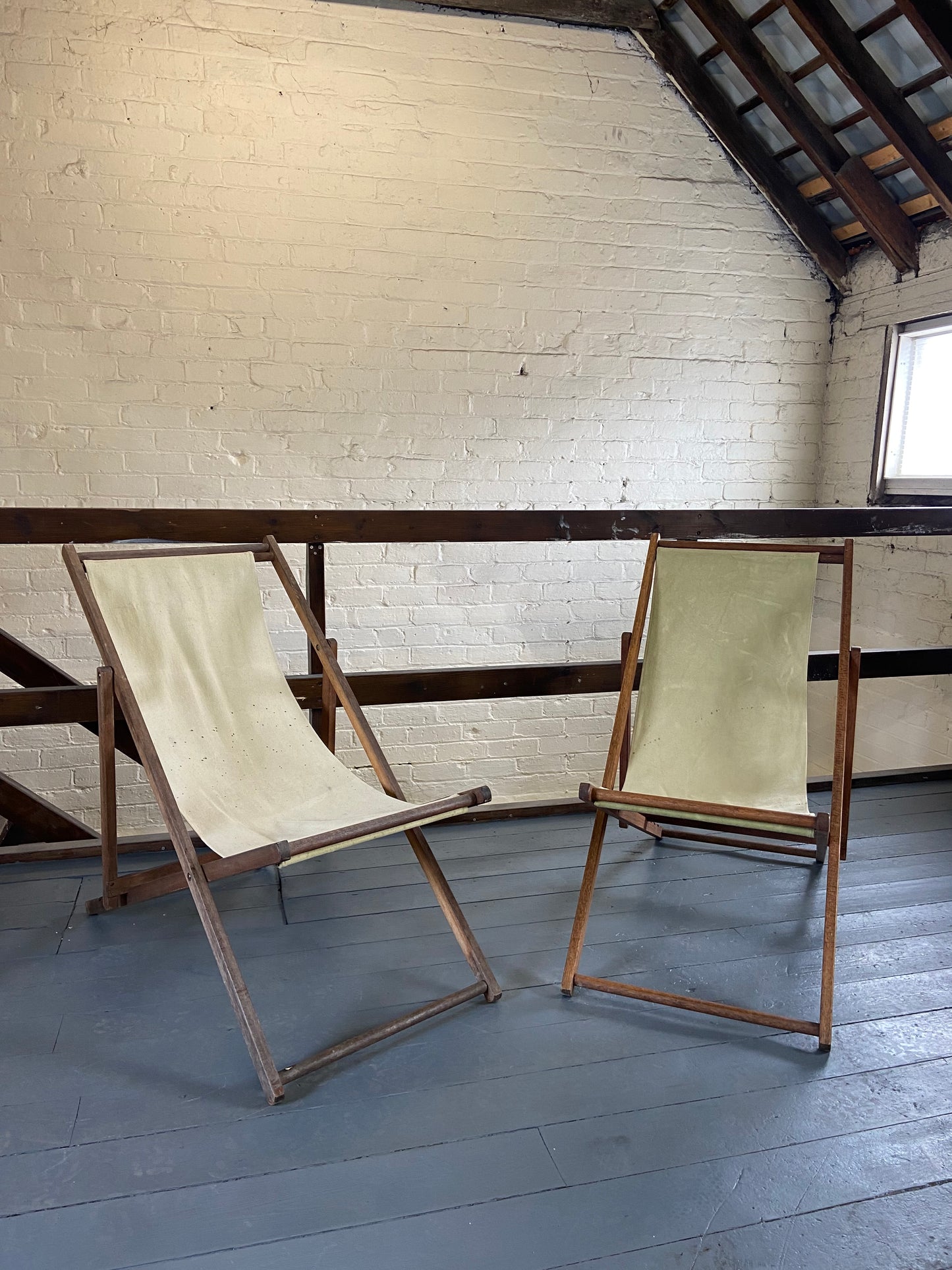 Canvas Deck Chairs