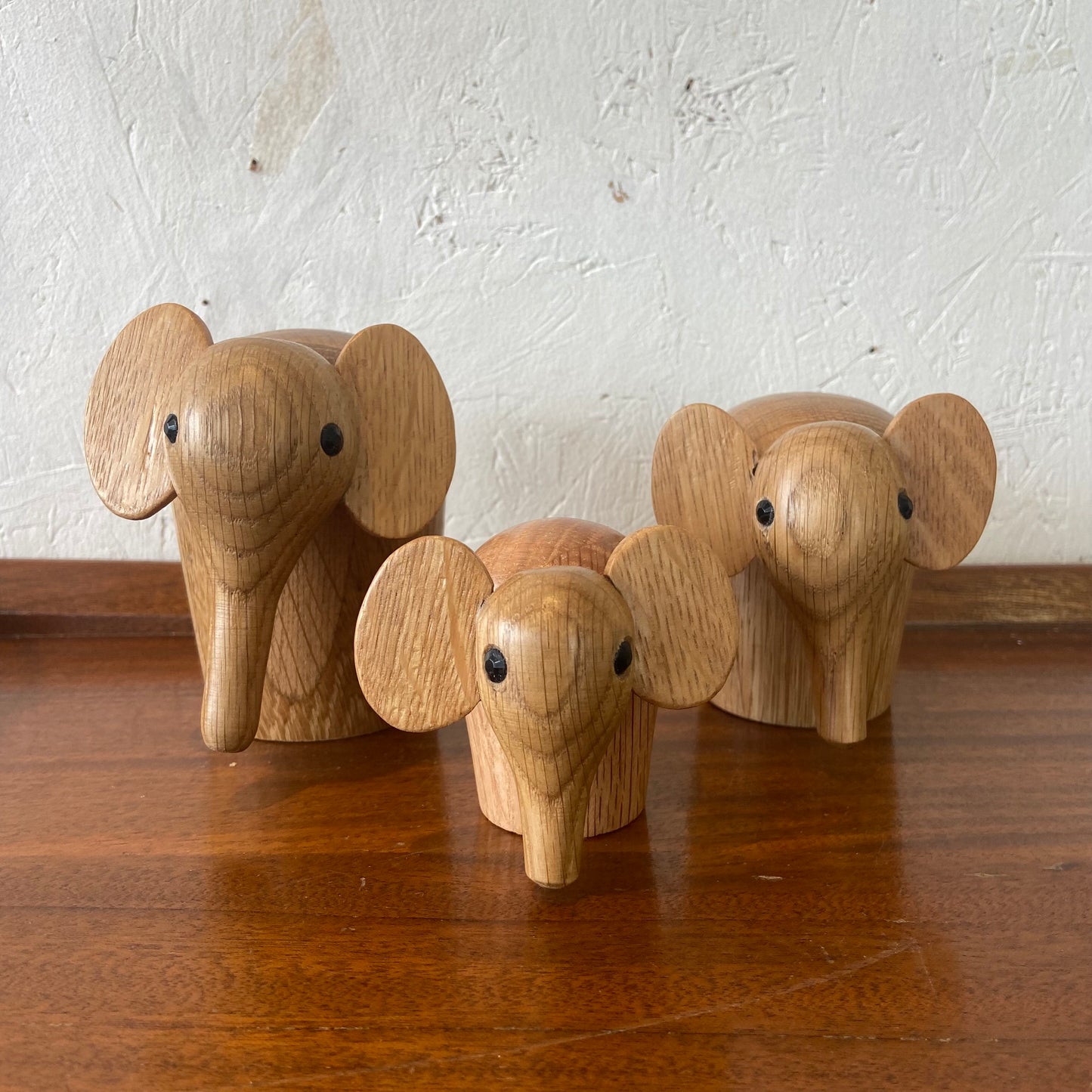 Geoff Meanwell Wooden Elephants