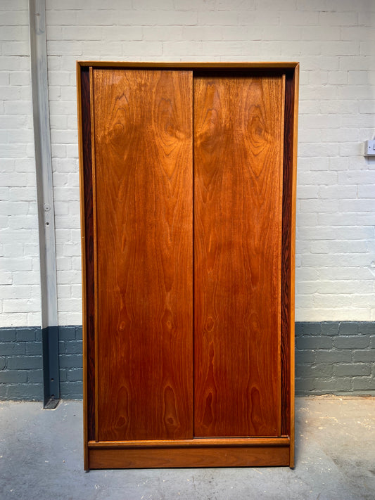 Austinsuite Midcentury Compact Teak Wardrobe - designed by Frank Guille