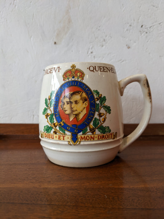 King George VI Commemorative Coronation Mug