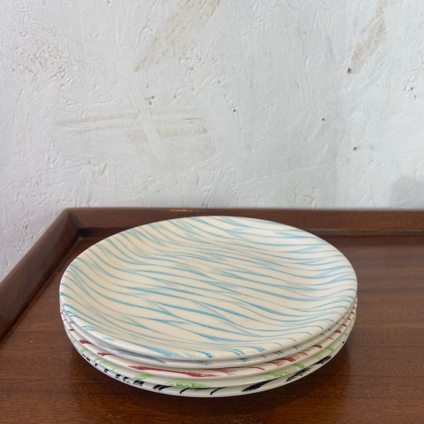 Alfred Meakin Striped Side Plates