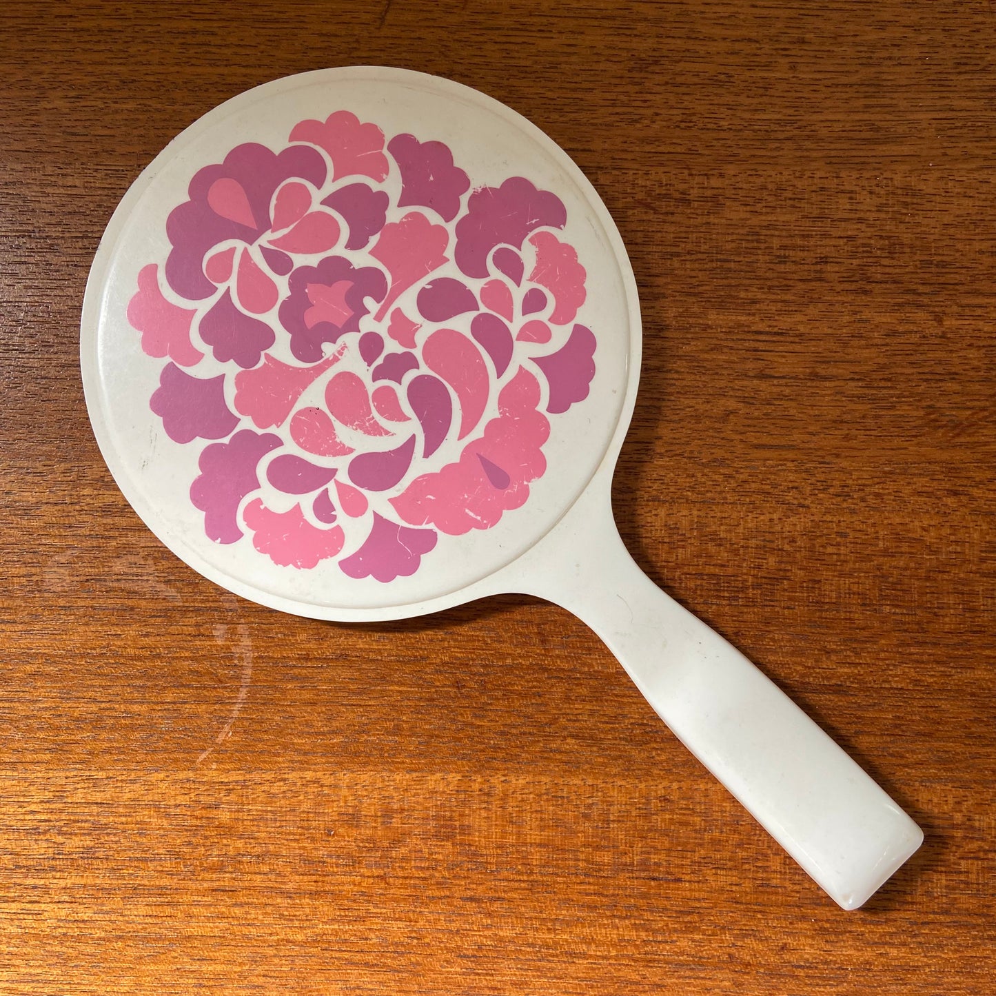 Floral Handheld Mirror