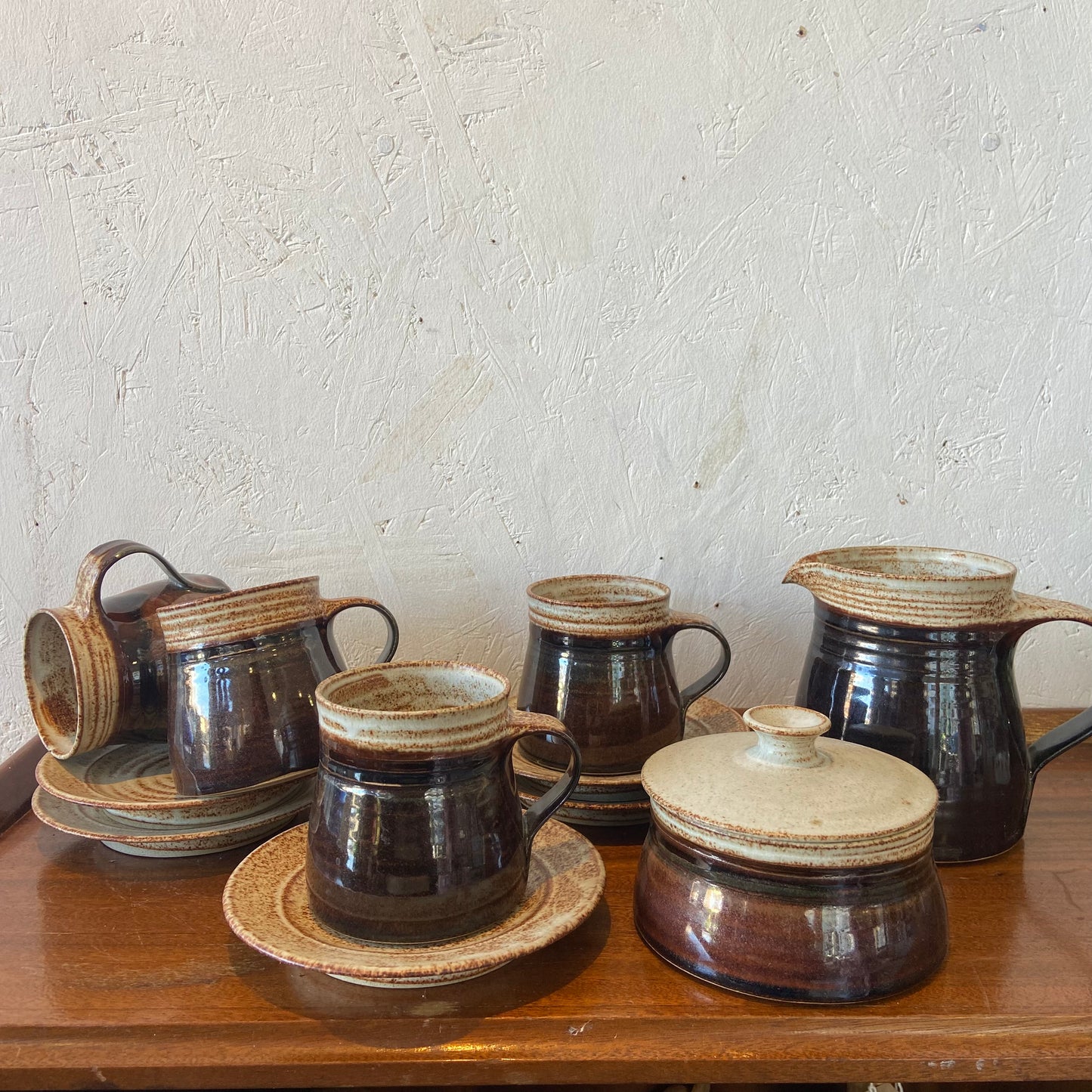 Vintage Studio Pottery Tea Set