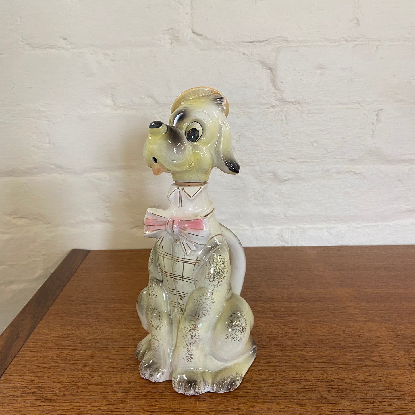 Vintage Musical Dog Decanter