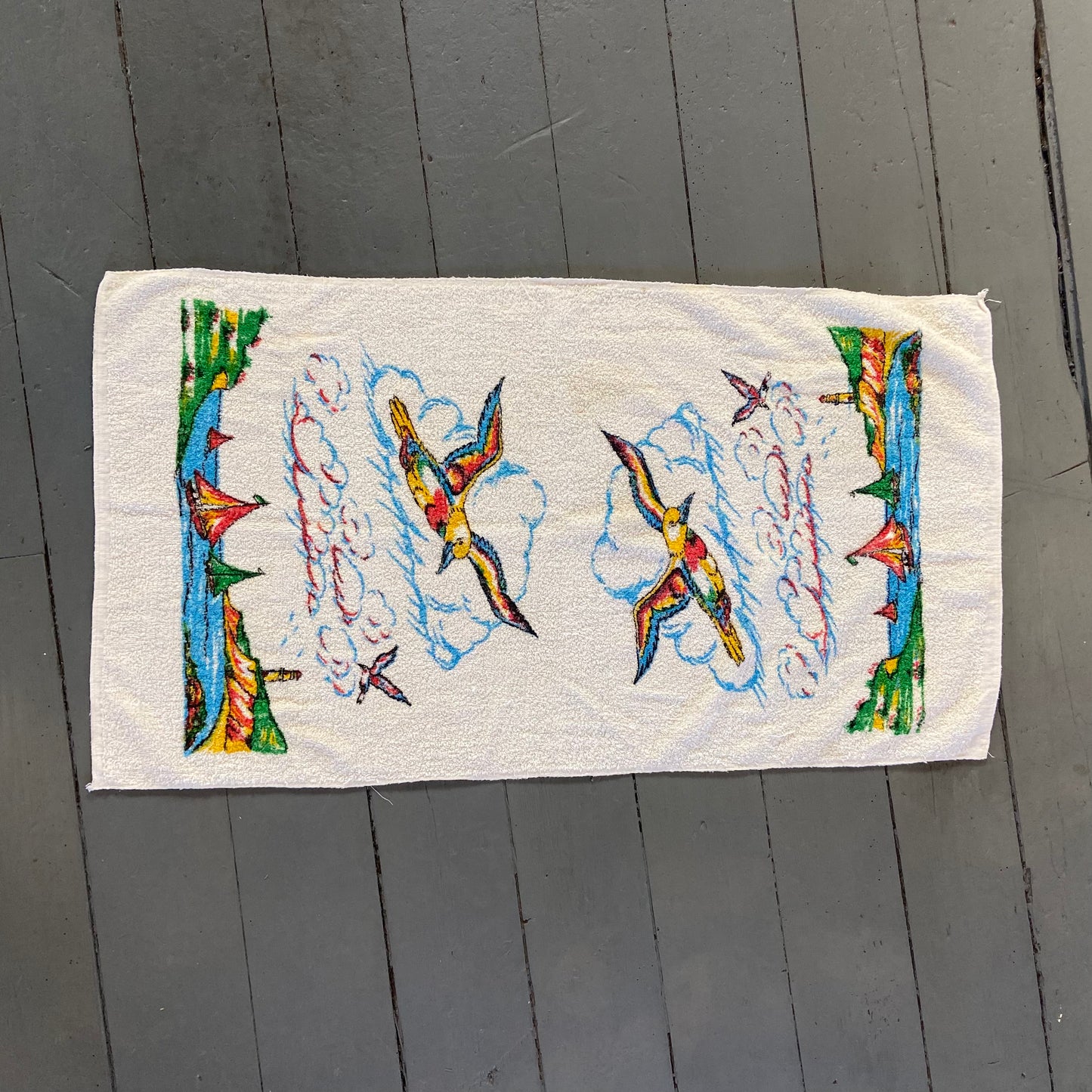 Vintage Children's Beach Towel