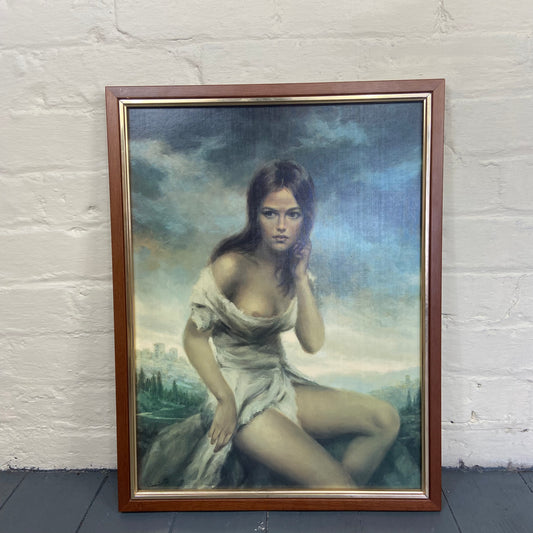 Vintage Female Nude 'Broken Silence' by Vinciata Joseph Wallace King