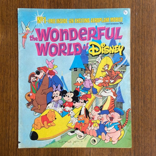 Vintage The Wonderful World of Disney Comic Issue 1