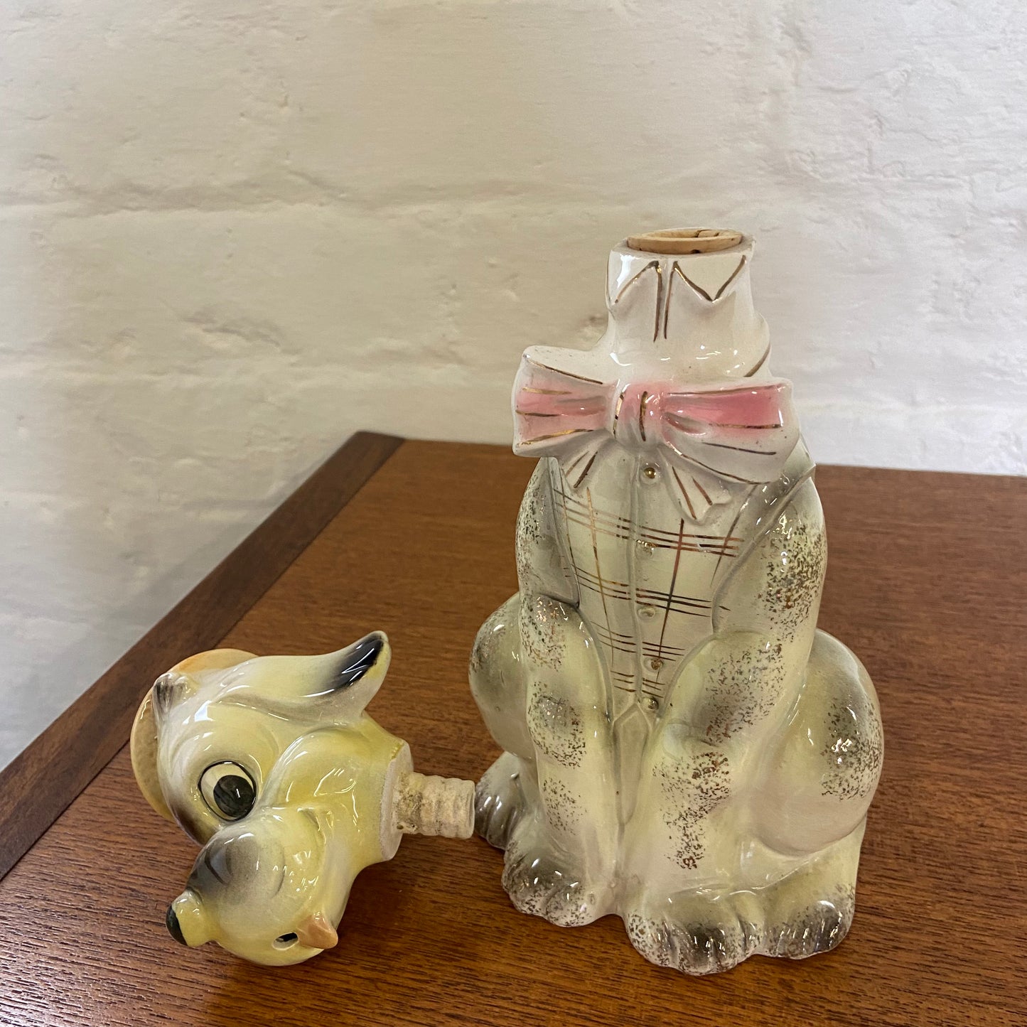 Vintage Musical Dog Decanter