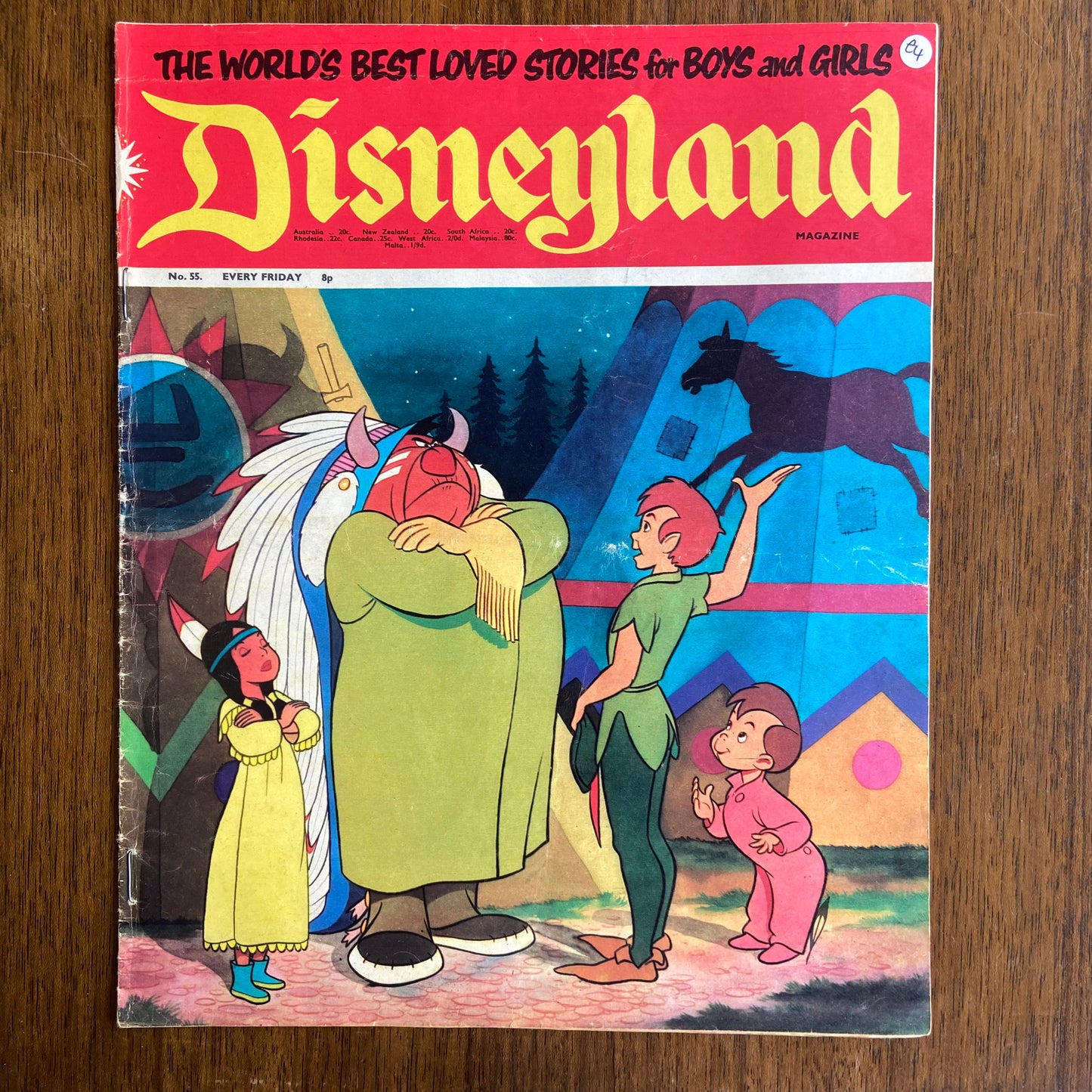 Vintage Disneyland Comic Issue 55