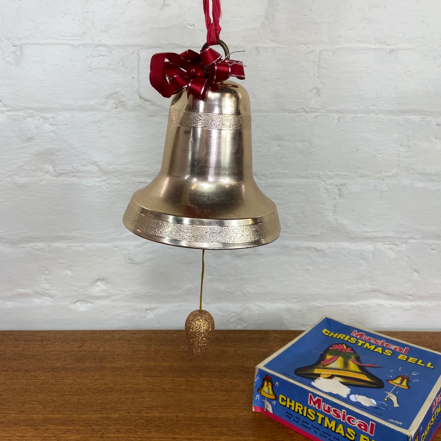 Vintage Japanese Musical Christmas Bell