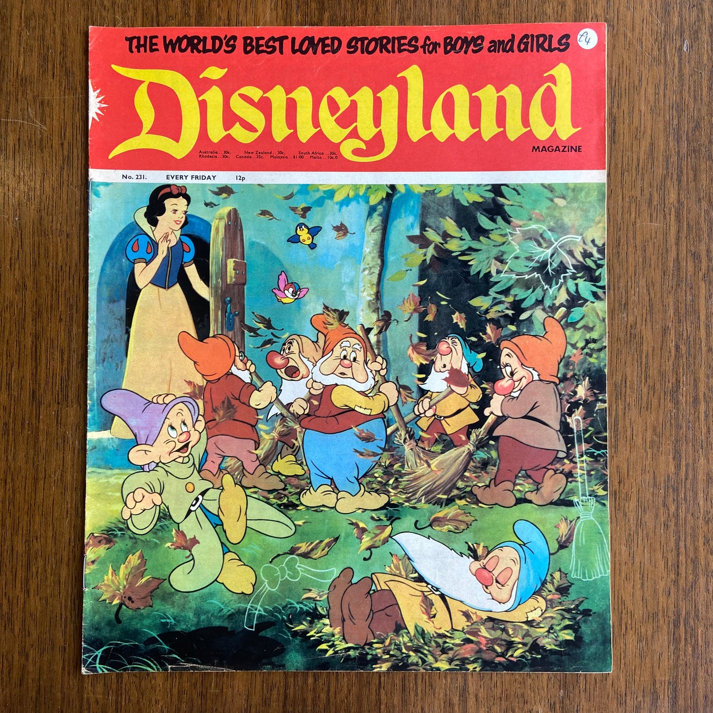 Vintage Disneyland Comic Issue 231