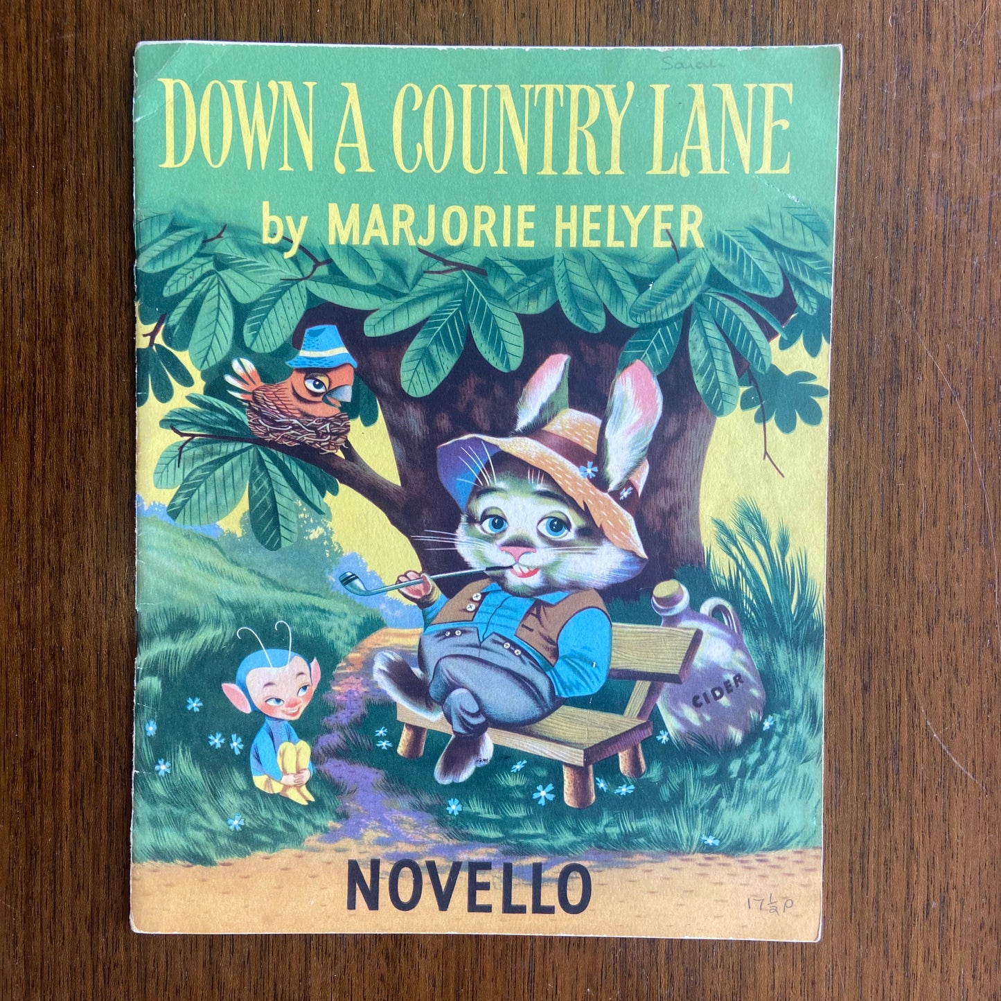 Down a Country Lane Sheet Music by Marjorie Heyler