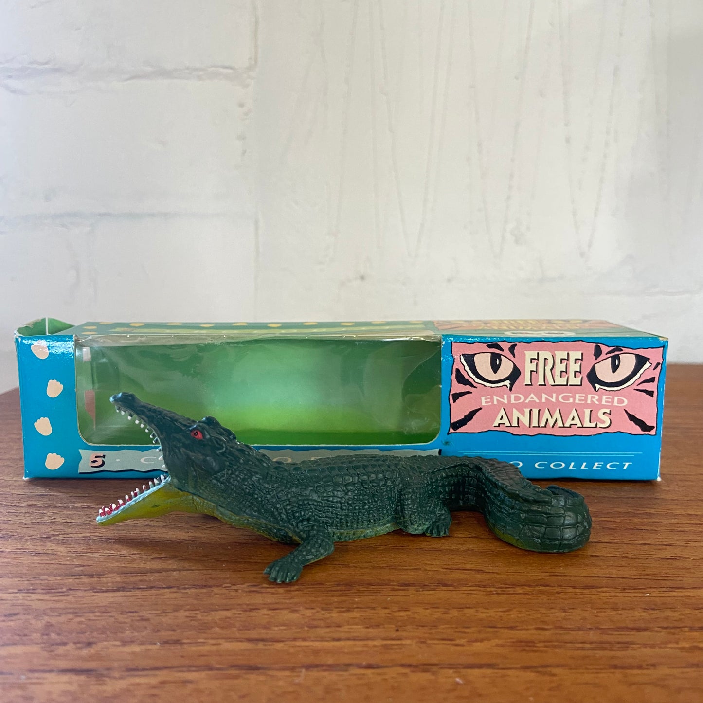 Vintage PG Tips Endangered Animal Toy Figures