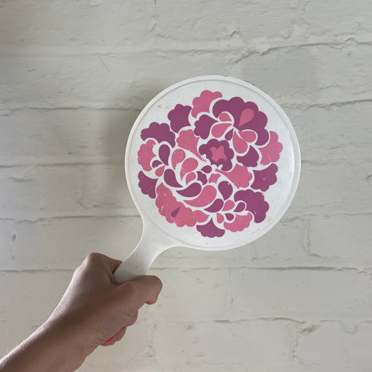 Floral Handheld Mirror