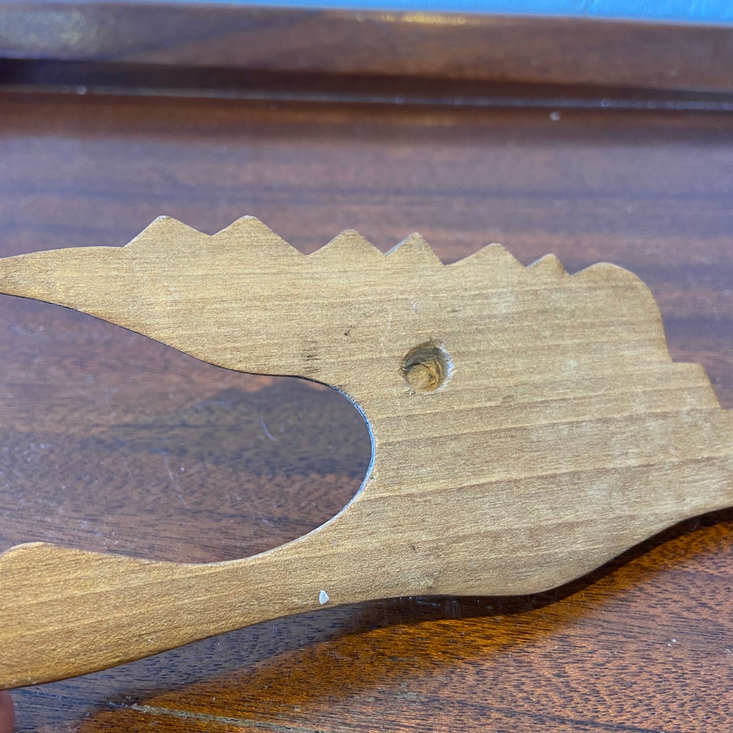 Vintage Wooden Bird Plaque