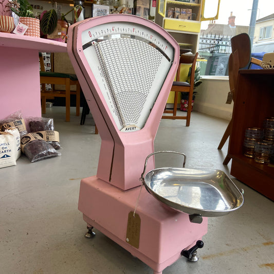 Vintage Avery Pink Sweet Shop Scales