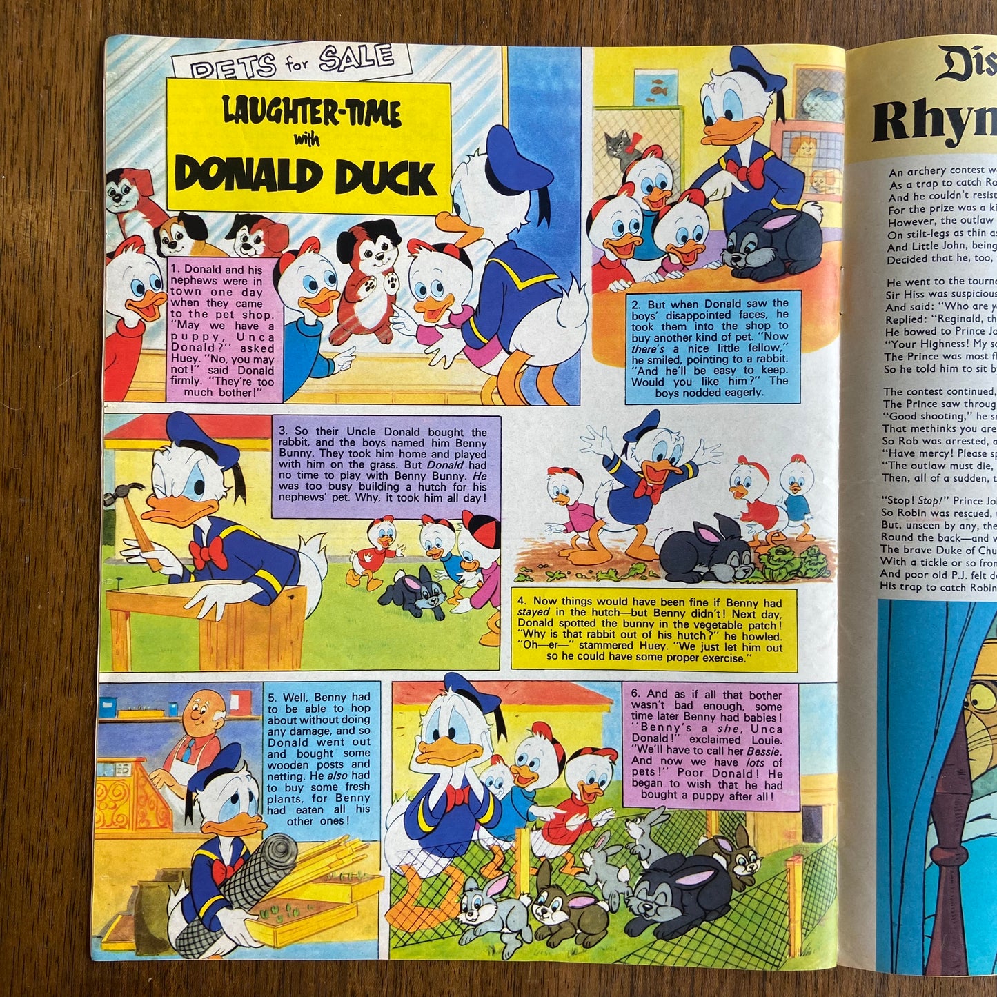 Vintage Disneyland Comic Issue 227