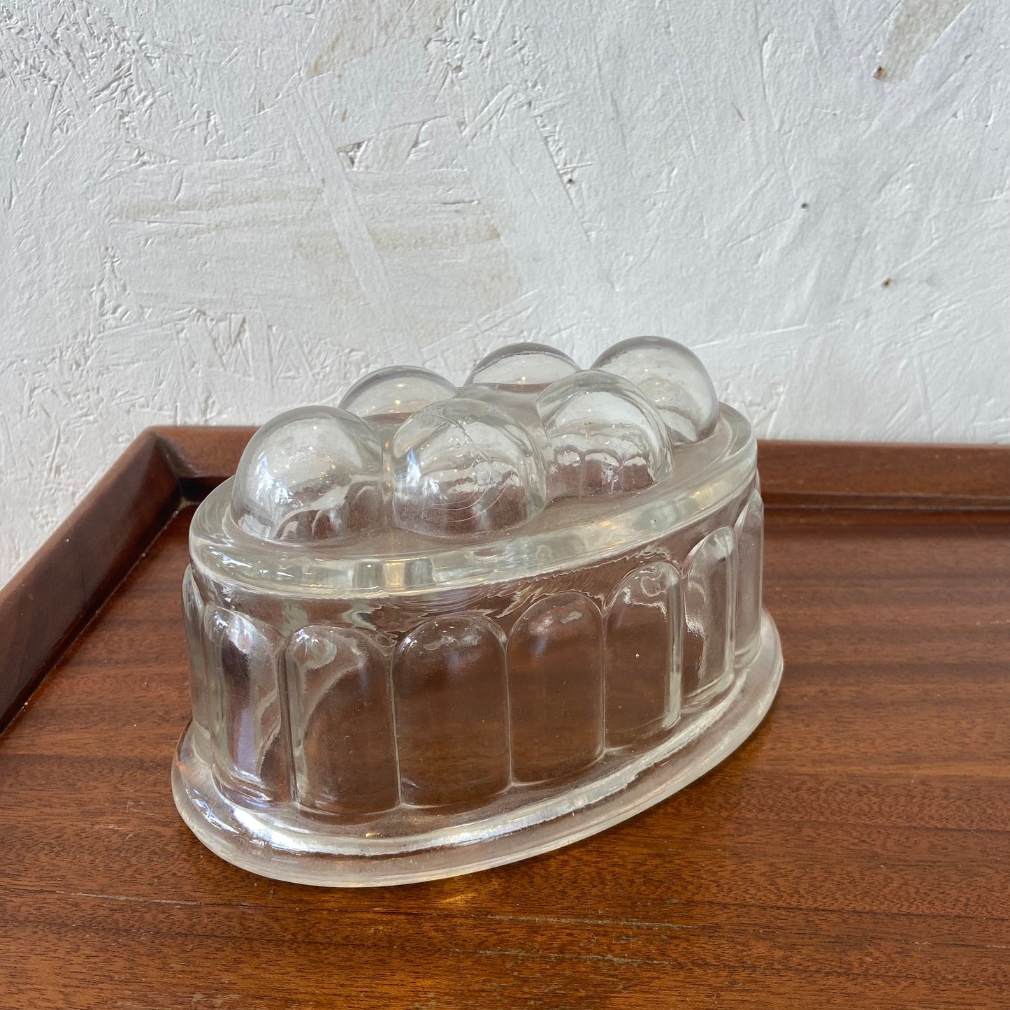 Vintage Glass Jelly Mould