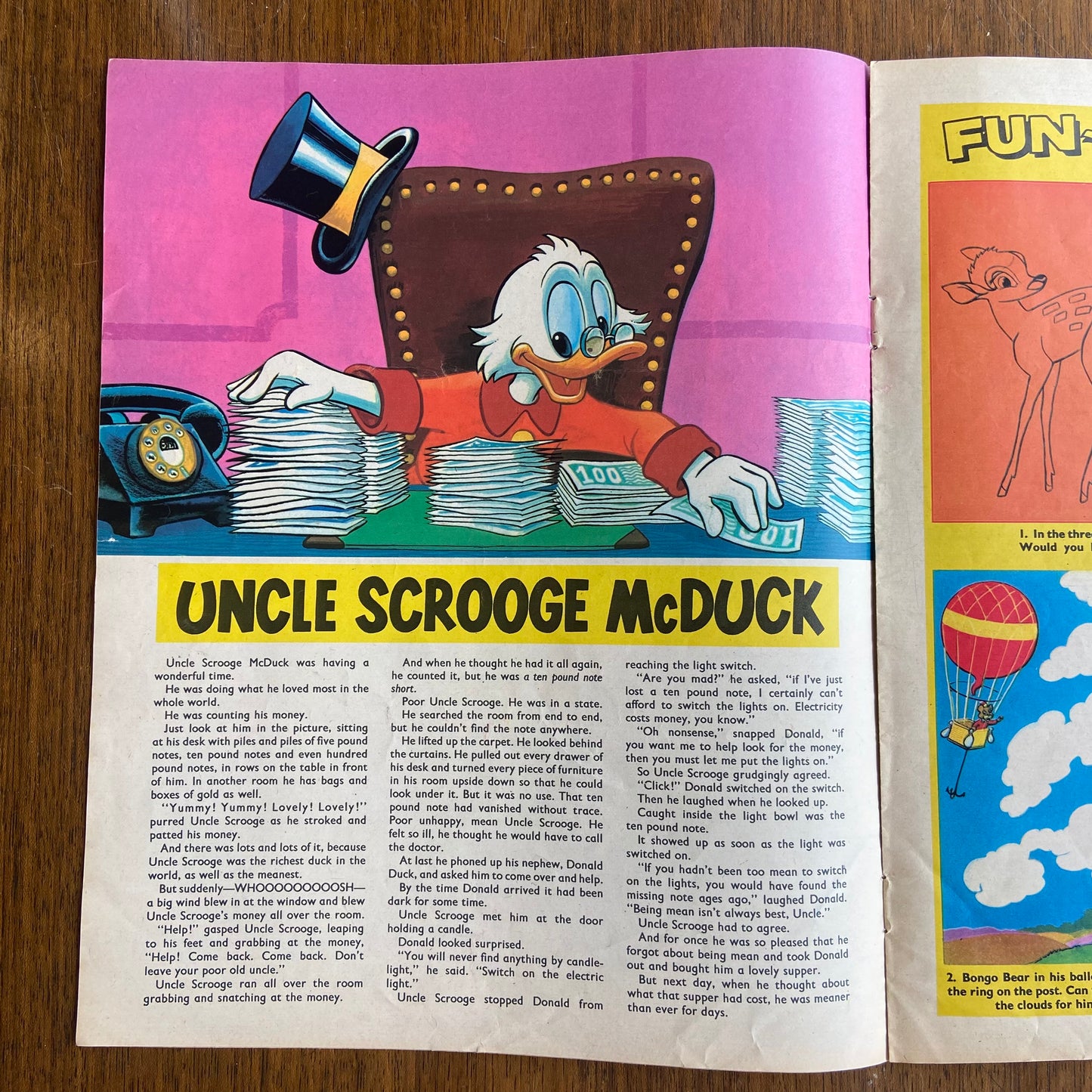 Vintage Disneyland Comic Issue 36