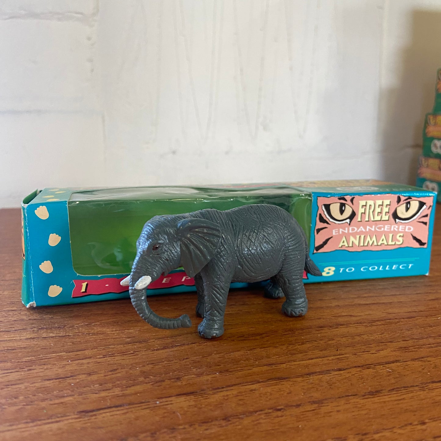 Vintage PG Tips Endangered Animal Toy Figures