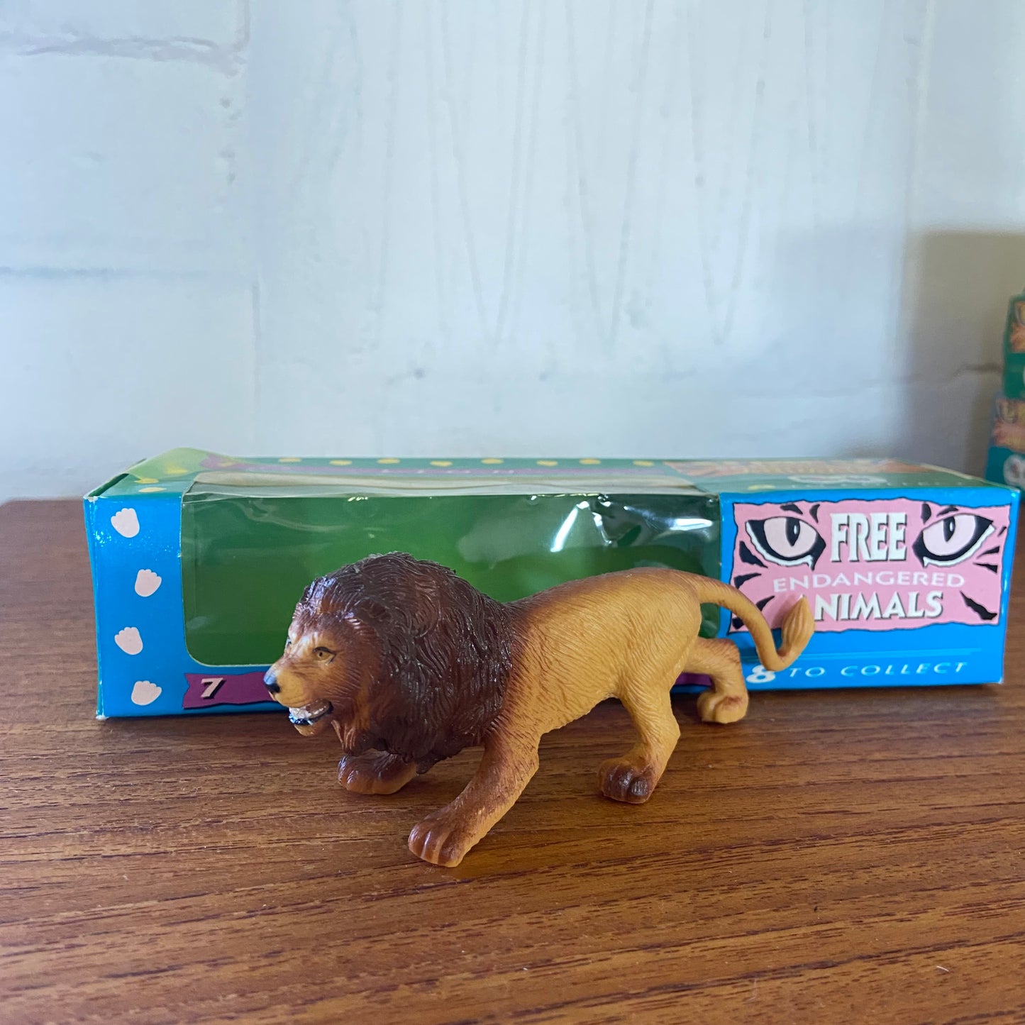 Vintage PG Tips Endangered Animal Toy Figures