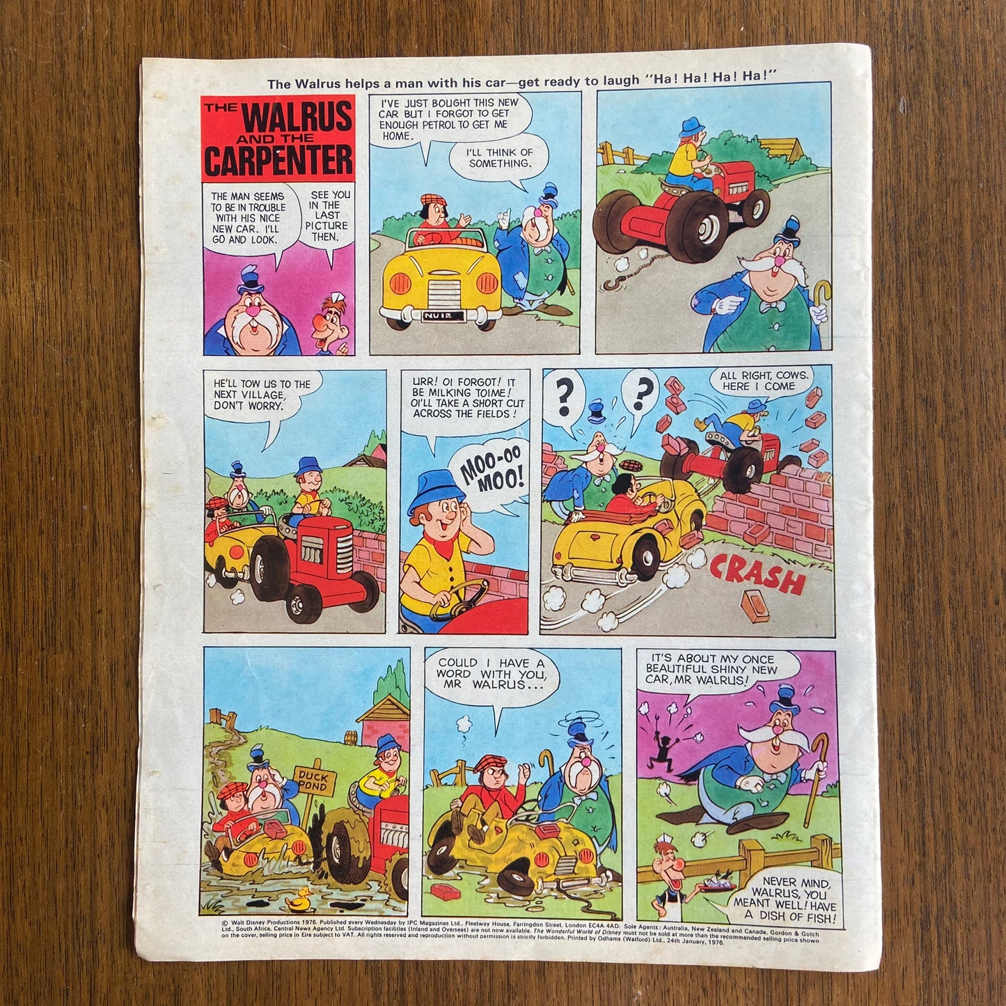 Vintage The Wonderful World of Disney Comic Issue 16