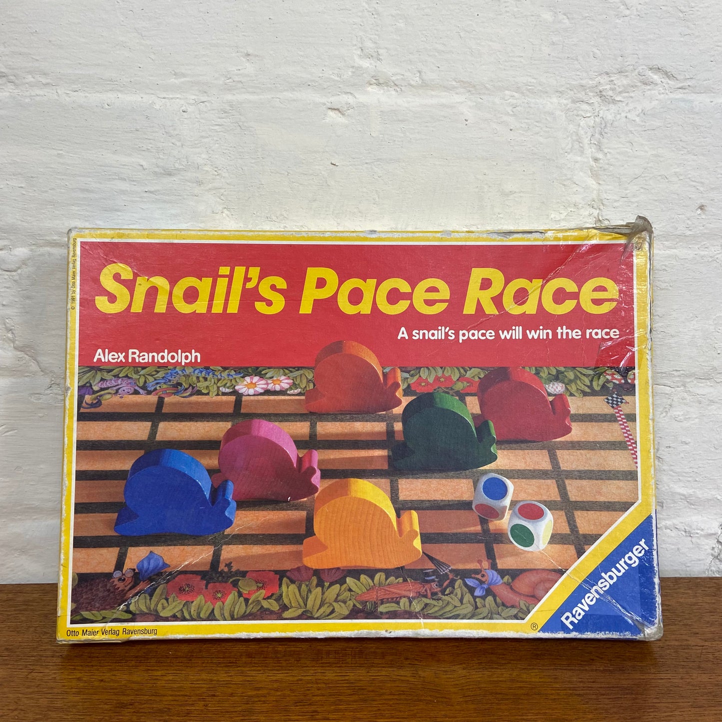 Vintage Snail’s Pace Race Game