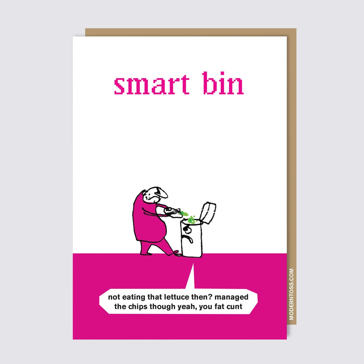 Modern Toss - Smart Bin Card